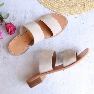 COCONUTS By Matisse Limelight Slide Sandal - Natural